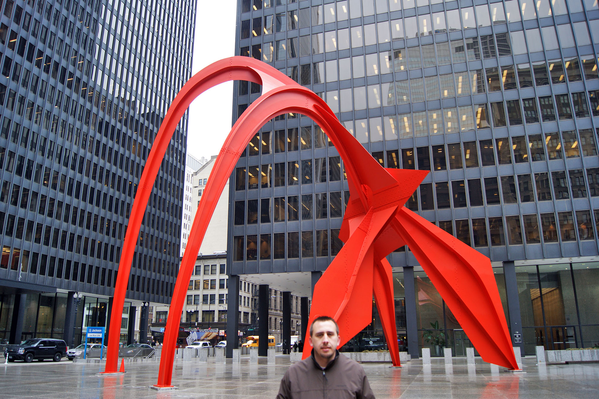 Calder's Flamingo