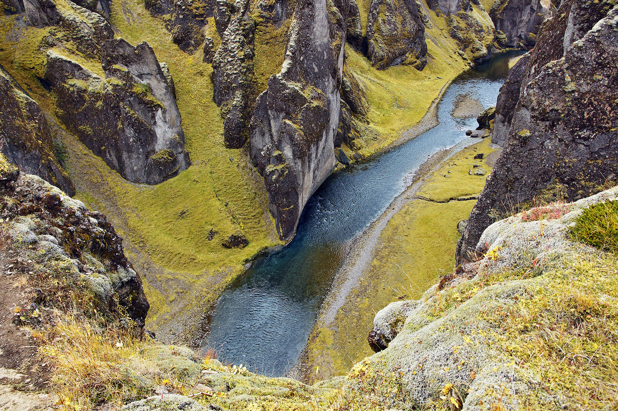 Fjaðrárgljúfur Canyon