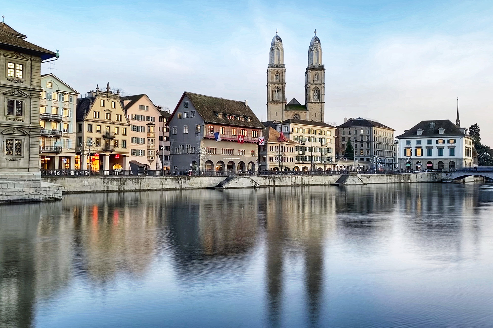Rathausbrücke, Zurich