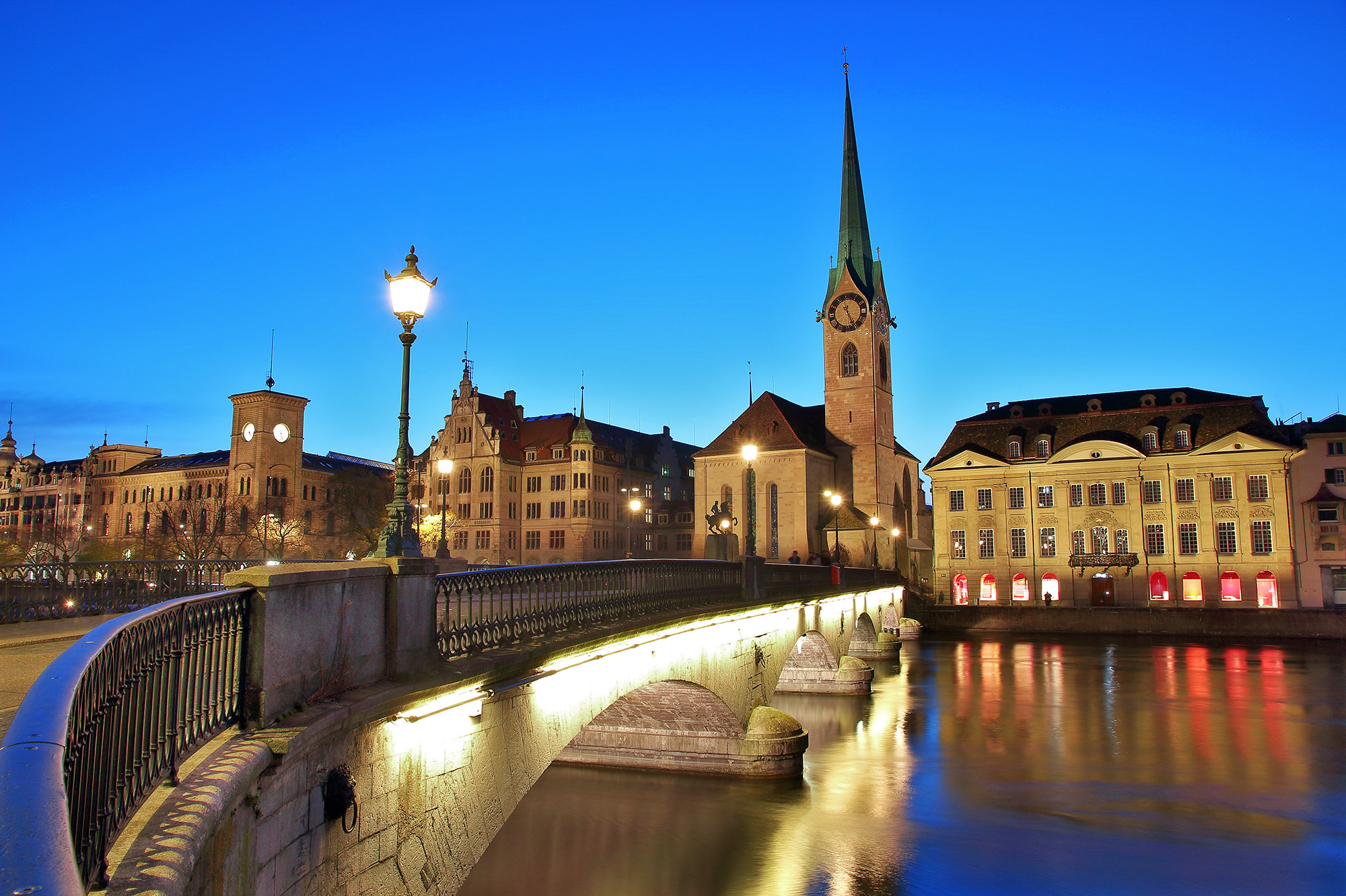 Münsterbrücke, Zurich